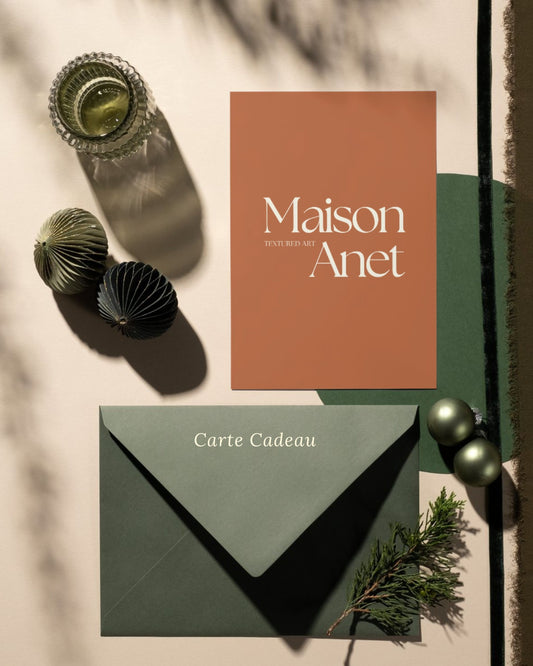 Offrez à l'un de vos proches le montant de votre choix à dépenser sur Maison Anet !